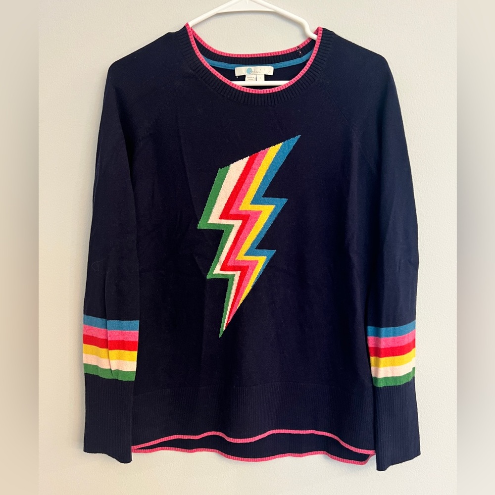 Boden lightening bolt sweater